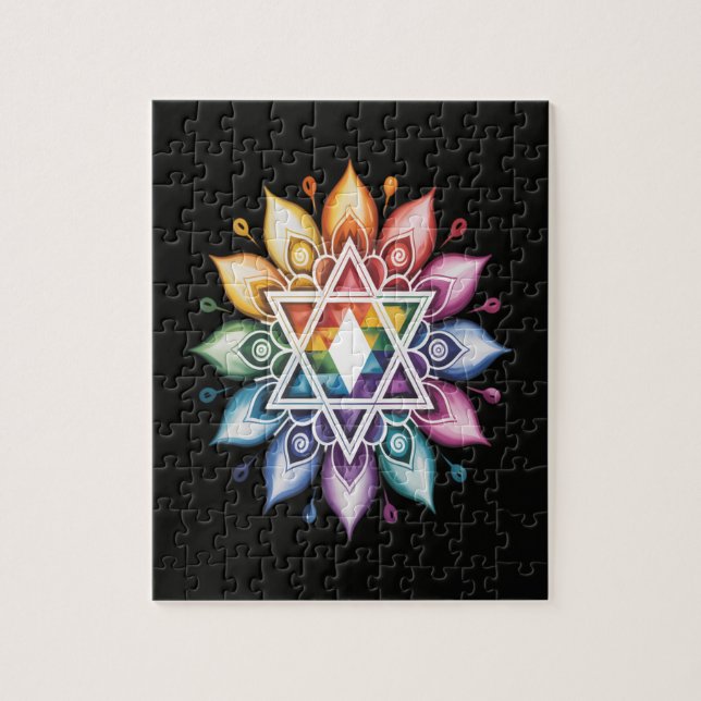 Puzzle Orgullo Gay Arcoíris LGBT (Vertical)