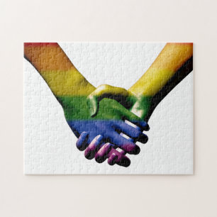 Puzzle Orgullo gay con las manos