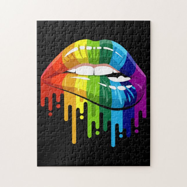 Puzzle Orgullo gay LGBT por el arco iris (Vertical)