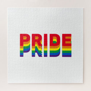 Puzzle Orgullo lgbt lgbtq queer colores retro arcoiris ga