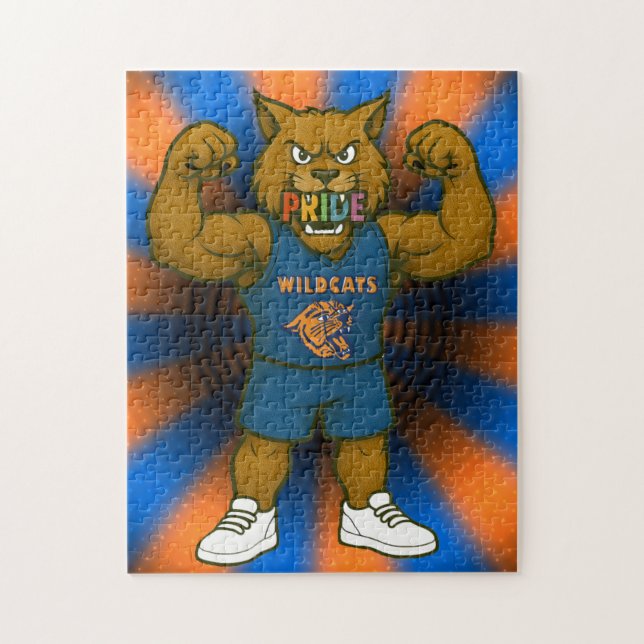 PUZZLE ORGULLO MUSCULAR DEPORTIVO DE RSD WILDCATS (Vertical)