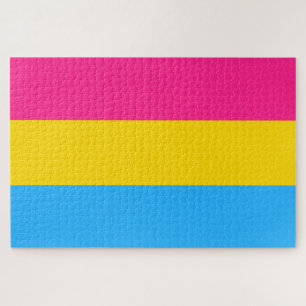 Puzzle Orgullo Pansexual (Bandera Pan)