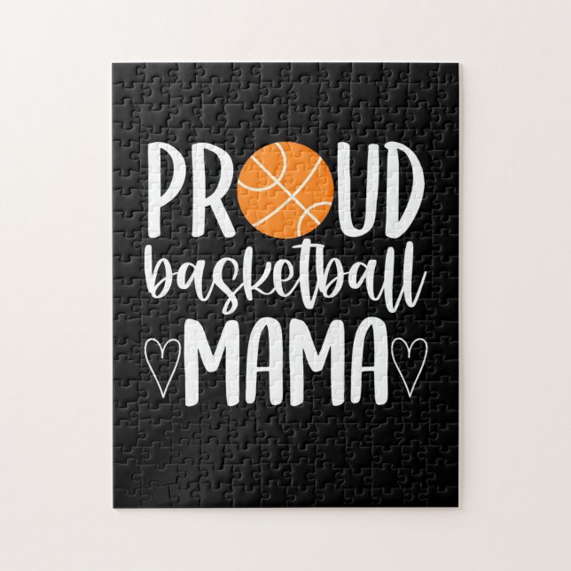 Puzzle Orgulloso básquetbol mamá (Vertical)