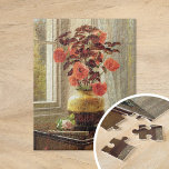 Puzzle Oriental Poppy y Coleus | Jessica Hayllar<br><div class="desc">Oriental Poppy y Coleus en una Vara Cloisonné de la artista y pintora británica Jessica Hayllar. El bonito cuadro de arte retrata un decorado en el que reina la calma con una bonita disposición floral en un jarrón. Utilice las herramientas de diseño para agregar texto personalizado o personalizar la imagen....</div>