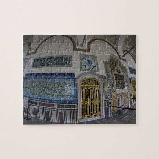 Puzzle Oriente Medio Turquía y la ciudad de Estambul con  (Horizontal)