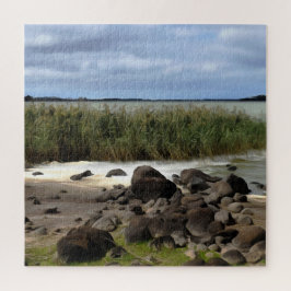 Puzzle Orillas tranquilas del lago Bolac