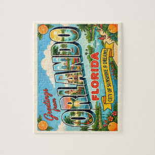 Puzzle Orlando Florida Viajes Antiguos