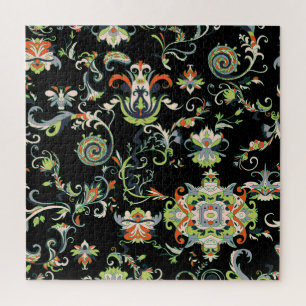 Puzzle Ornamento árabe floral: tradicional sin carátulas
