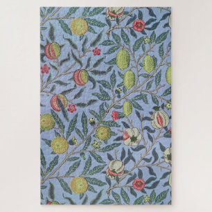 Puzzle Ornamento azul granado William Morris Fruit
