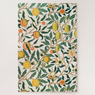 Puzzle Ornamento blanco granado William Morris Fruit
