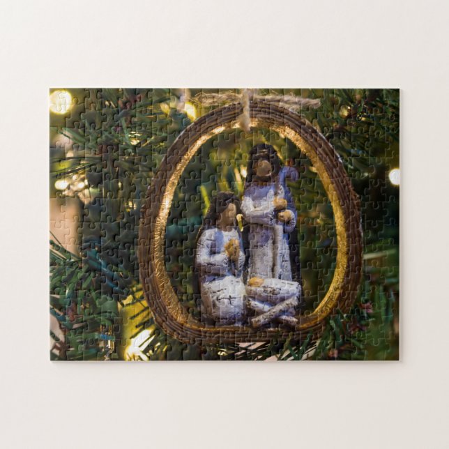 Puzzle Ornamento de la Natividad (Horizontal)