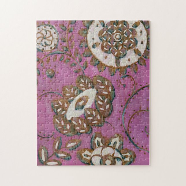 Puzzle Ornamento radiante II (Vertical)