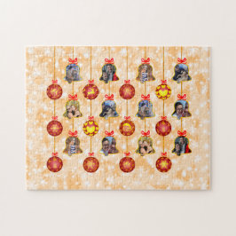 Puzzle Ornamentos de bolas y bolas para navidades 6 Fotos