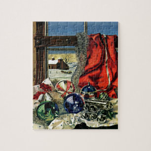 Puzzle Ornamentos de Navidad