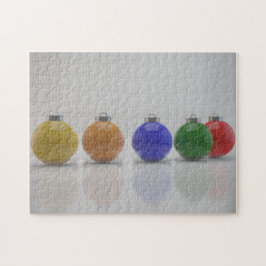 Puzzle Ornamentos de Navidad 3D