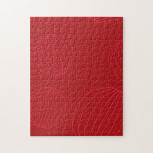 Puzzle Ornamentos navideños simples, modernos y fluidos