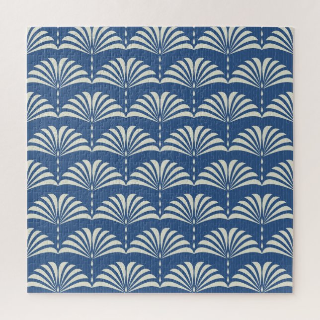 Puzzle Ornate Floral: Resumen Art Deco. (Vertical)