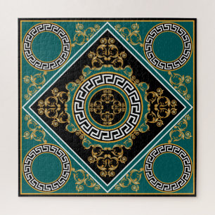 Puzzle Oro barroco: Elegancia negra
