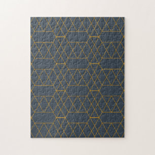 Puzzle Oro, líneas simples, modernas, frescas y de moda g