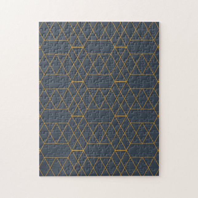 Puzzle Oro, líneas simples, modernas, frescas y de moda g (Vertical)