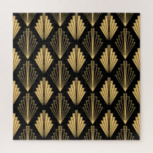 Puzzle Oro negro Art Deco: sin inconvenientes