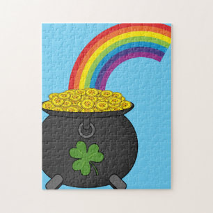 Puzzle Oro Personalizado arcoiris