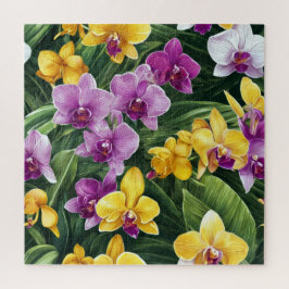 Puzzle Orquídea Floral