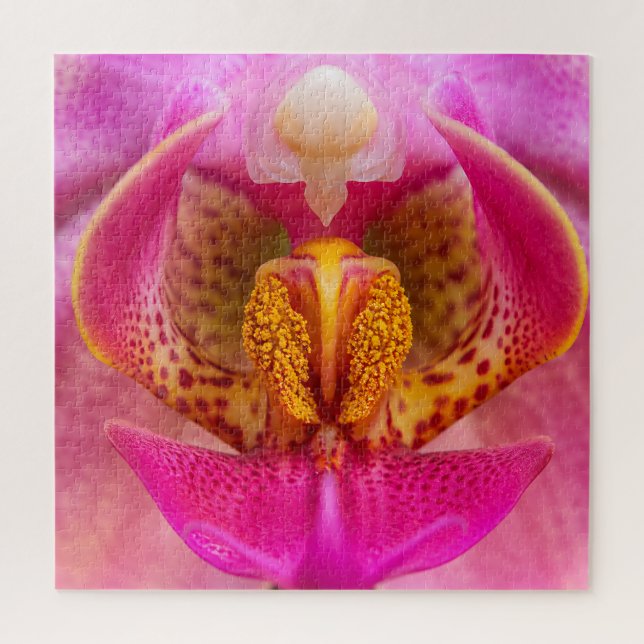 Puzzle Orquídea Vibrante (Vertical)