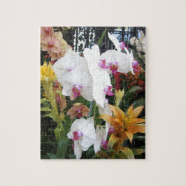 Puzzle Orquídeas e hierro
