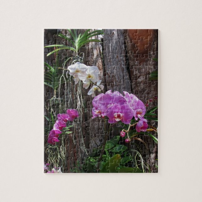 Puzzle Orquídeas Tropicales (Vertical)