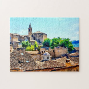 Puzzle Orvieto Italia Hillside