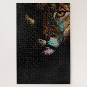 Puzzle Oscura Radiante - Elegancia Temible Leonas