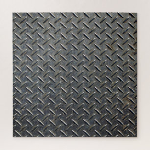 Puzzle Oscuro de aluminio: diseño de forma de Rhombus