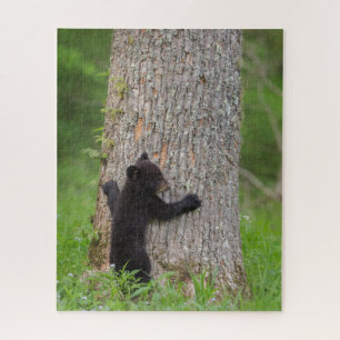 Puzzle Osezno de oso negro Grandes Montañas Humeantes