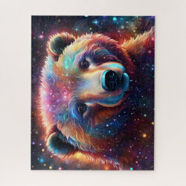 Puzzle Oso colorido