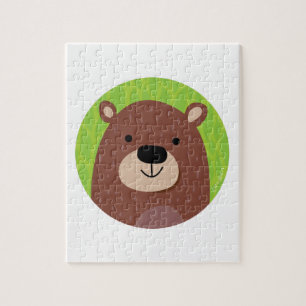 Puzzle Oso de Brown - amigos del arbolado
