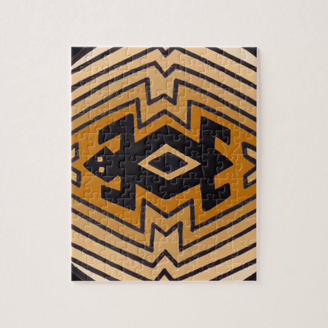 Puzzle Oso de milímetros nativo americano (Vertical)