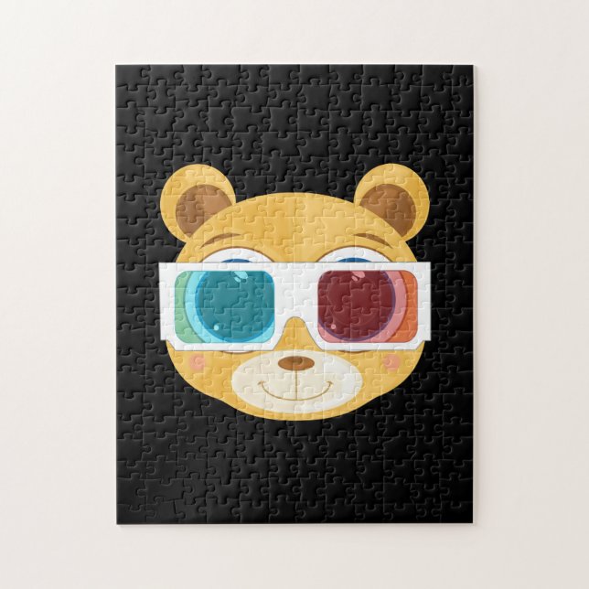 Puzzle Oso de peluche - 3D (Vertical)