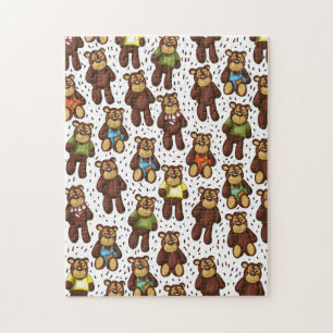 Puzzle Oso de peluche lindo