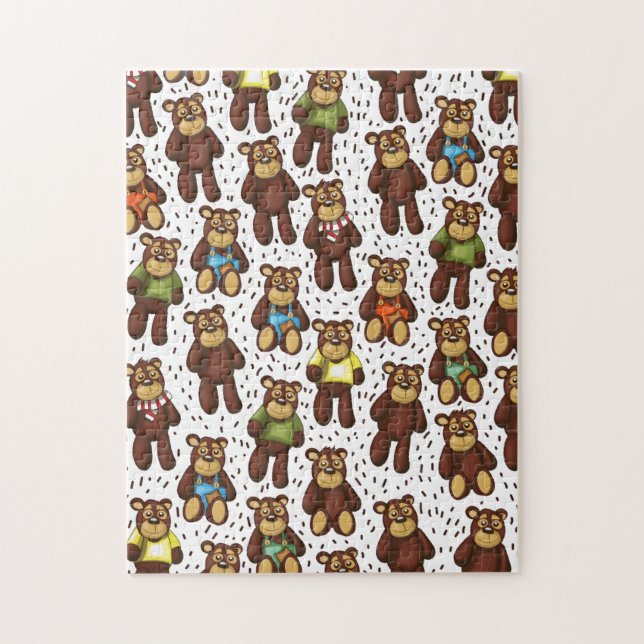 Puzzle Oso de peluche lindo (Vertical)
