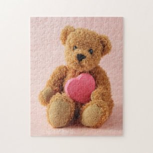 Puzzle Oso de Teddy i luv u