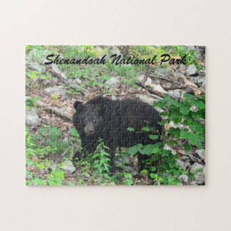 Puzzle Oso negro Parque nacional Shenandoah Virginia