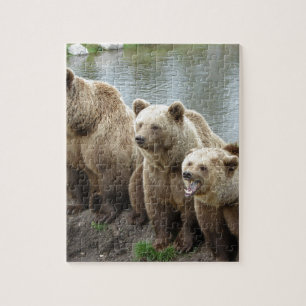 Puzzle Oso osos animal personalizar Aniversarios