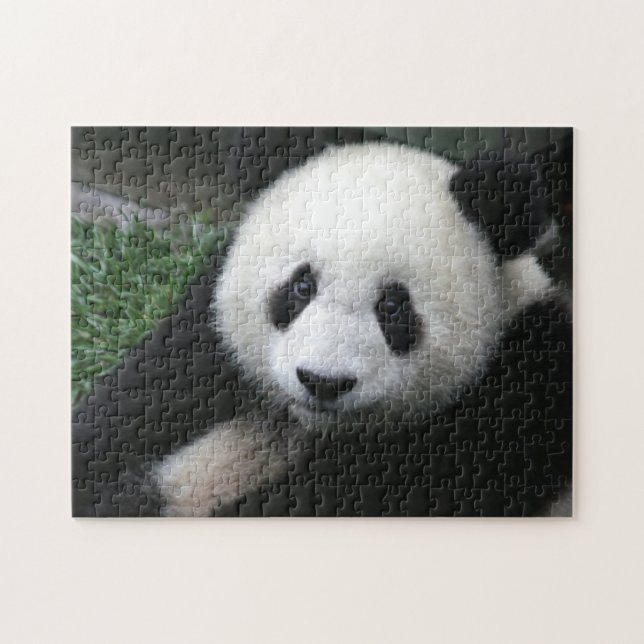 Puzzle Oso Panda sonriente (Horizontal)