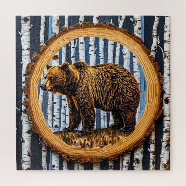 Puzzle Oso Pardo (Vertical)