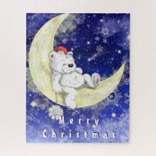 Puzzle Oso Pequeño Dulce Soñador - Feliz Navidad