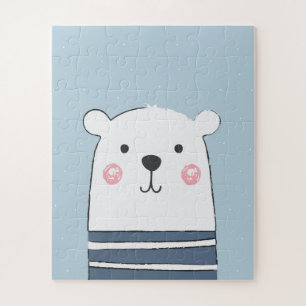 Puzzle Oso Personalizado a los niños pequeños arte para b
