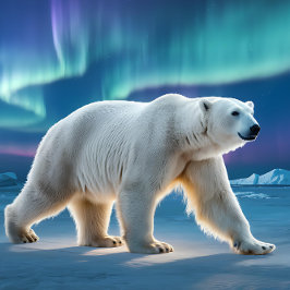 Puzzle Oso Polar Aurora