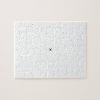 Puzzle Oso polar en una tormenta de la nieve