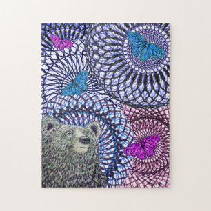 Puzzle Oso valiente